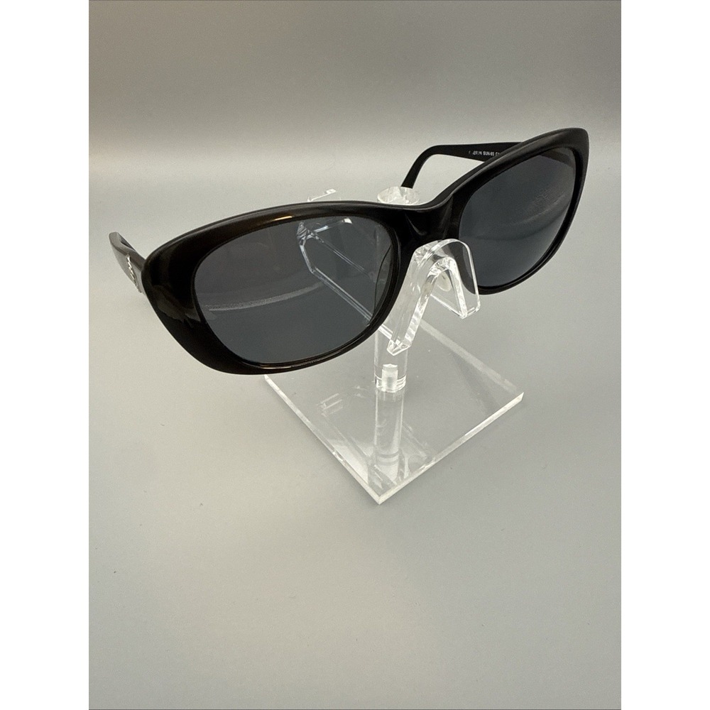 NATIVE EYE BLACK CAT EYE VINTAGE SUNGLASS FRAMES ONLY SUN-93 54-20-135 CLASSY